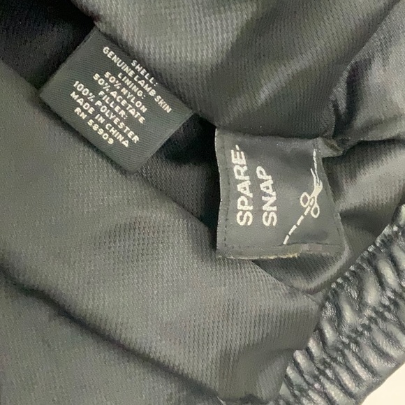 Men’s Roundtree & Yorke Black Leather Coat XL - Picture 10 of 16